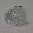 JUNZHIDA High Pressure Braided Clear Flexible PVC Tubing 1/2" ID,10ft