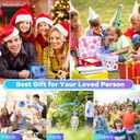 Drone for Kids Flying Toys,2025 Upgrade LED Fidget Spinner, Hand Operated Fidget Flying Spinner Toy for Indoor Outdoor,Christmas Birthday Gifts for 6 7 8 9 + Year Old Boys Girls(Blue,ABS)