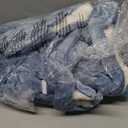 Heated Blanket Throw, 50x60 inches with 2 Wearable Buttons, Electric Blanket, 9 Heating Levels & 1-10H Auto Off & Fast Heating, for Office, Home, Sofa (Baby Blue)