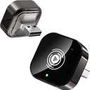 Wireless CarPlay Adapter - Fast Auto-Connect, Stable Connection, Mini Size Plug & Play Adapter for iPhone & Android Auto Compatible Cars