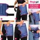Magic Gel Extra Large Hip Ice Pack Wrap - Reusable Cold Pack for Hip Bursitis, Hip Replacement Surgery and Hip Flexor Pain. Hip ice wrap for Inflammation, Swelling and Hip Pain Relief