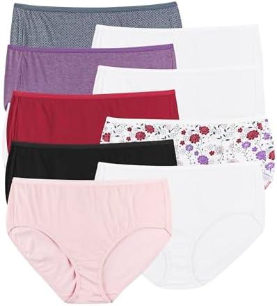 Hanes Women's Cool Comfort Cotton Brief 10-Pack Size 3 XL