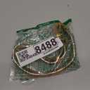 OOPSDOGGY Reflective Rolled Leather Dog Collar Adjustable Soft Padded Pet Collar for Small Medium Large Breed Dogs (Camel, XXL, 20"-24")