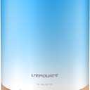 URPOWER 300ml Essential Oil Diffuser Ultrasonic Air Humidifier AUTO Shut Off Aromatherapy Scent Diffuser Night Light 7 Color Changing LED Lights and 4 Timer Settings for Home Office Yoga