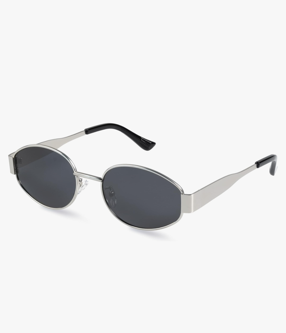 livho 2025 Trendy Oval Sunglasses - Stylish Polarized Shades for Everyday - Retro Metal Frames