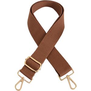 Wide Shoulder Strap Adjustable Replacement Belt Canvas Purse Strap Crossbody Bag Handbag Strap(Black)