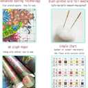 Findvoor Stamped Cross Stitch Kits for Beginner Embroidery Kits for Beginners Adults DIY 11CT Cross Stitch Patterns Needlepoint Kits Crossstitching Kits-Colorful Owl 16x20 inch (ArtworkColor09)