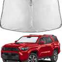 Autovir Windshield Sun Shade Fit for 2025 2026 Toyota 4runner | Sunshade, Front Car Window Shades Sun Visor, Blocks UV Rays & Heat, Car Accessories
