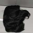 Black Short Wavy Wig for Women Lace Hairline Bob Style Synthetic Heat Resistant - Natural Appearance for Everyday Hairstyle 14 Inch