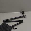 REHAND Walking Cane - Foldable, Adjustable, Collapsible Walking Canes for Men & Women, Heavy Duty All Terrain Tip, with Travel Bag | Walking Sticks for Seniors & Adults (Natural Black)