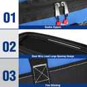 WORKPRO 16-inch Wide Mouth Tool Bag with Water Proof Molded Base