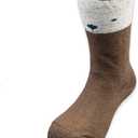 3 Pairs Ultra Thick Warm Toddler Socks Baby Boy and Girl winter Socks Infant Socks Kid Sock Warm Cotton Crew Socks (Brown Bear)