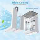 Portable Air Conditioners, 3-in-1 Portable AC Unit, Personal Air Cooler with 1000ml Tank2/4/6H Timer, USB Charging Cooling Fan for Indoor Office Bedroom