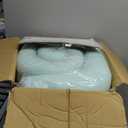 Linenspa Memory Foam Mattress Topper, King Size - 2 Inch Gel Infused Memory Foam - Plush Feel - Cooling and Pressure Relieving - CertiPUR Certified