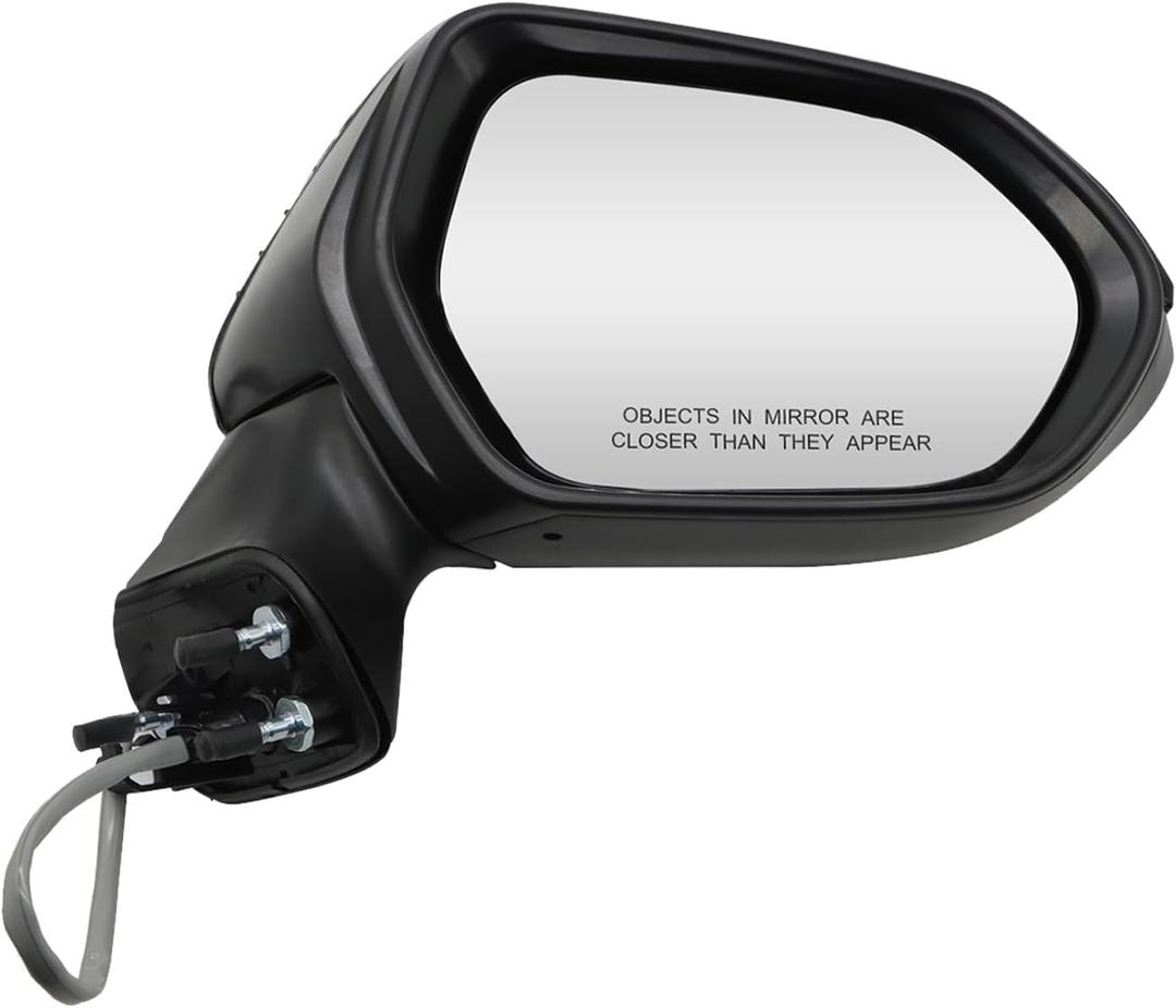 Right Passenger Side Mirror Assembly Compatible with Corolla 2020 2021 2022 Non-Heated Manual Folding and Power Paint to Match Replaces 8791002916PFM (3Pins)