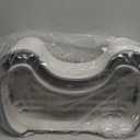 MR.SIGA Toilet Stool Squat Adult, Bathroom Stool Heavy Duty, Anti Slip Toilet Step for Bathroom, Toddler Step Stool for Kids, Off-White & Dark Gray