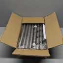 DAOYA Shower Caddy Tension Pole Corner Stainless Steel Bathroom Organizer White Tension Rod Shower Shelves for Tub(22-114.2inch), Renter Friendly