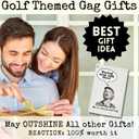 Funny Golf Towels- Golf Themed Gag Gifts for Men Who Have Everything, Golf Towels for Golf Bags with Clip for Men, Funny, Unique Accessories (Darling) (Multicolor-2)