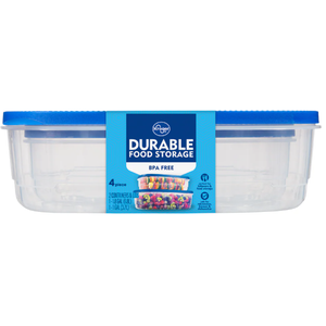 Kroger Durable Food Storage BPA Free, 4 Piece