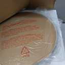 3 Light 15" Off White Fabric Black Farmhouse Semi Flush Mount Light