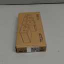 Car Charger PD QC3.0 Fast Charging Type c USB Port Socket,with LED Light Show for Toyota Compatible with Smart Phone,Tablet,and USB Device More.White-1.3x0.9inch