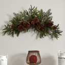 Nearly Natural 30in. Pine & Pinecone Swag