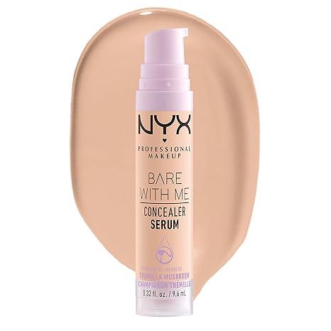 NYX PROFESSIONAL MAKEUP Bare With Me Concealer Serum, Concealer Makeup For Up To 24Hr Hydration  Vanilla