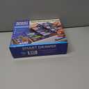 Ontel Smart Drawer Organizer, Multi-Level Jewelry and Cosmetics Storage, Black, 2.65 in