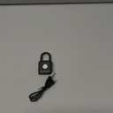 Fingerprint Padlock,Smart Padlock APP Control,Gym Locker Lock,Fingerprint Lock USB Rechargeable for Gym Locker,Locker, School,Storage Black