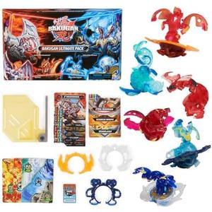 Bakugan Ultimate 6-Pack, Special Attack Dragonoids, Nillious, Mantid, Octogan; Customizable, Spinning Action Figures, Kids Toys for Boys and Girls 6 and up