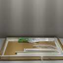 Mini Split Stand Ground Mounting Bracket Pad for 9,000-36,000BTU AC/Heating System/Ductless Air Conditioner,Anti-Vibration Heavy-Duty Vibration Absorber Condenser Adjustable Base 770LBS Load Capacity (White 2)