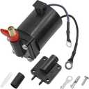 Caltric Fuel Primer Choke Solenoid Compatible with Johnson Compatible with Evinrude OMC 5007356 437233 437238 43762 434326 397909 582865