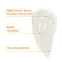 Keratin Hair Mask for Damaged Hair, Hydrating & Repairing Keratin Hair Treatment, Natural Deep Conditioning Smooth Hair Mask 250g for Dry Hair