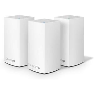 Linksys WHW0103-RM2 AC1300 Velop - Dual-band Intelligent Mesh Wifi 5 System 3-pack White 