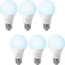 A19 LED Light Bulbs 60W Equivalent, 5000K Daylight White 120V 9W 800 Lumens E26 Base bulb Not-Dimmable, A19 Led Energy Efficient Light bulb suitable for Home Office Bedroom Living Room, 6 Packs