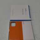 [5 in 1 for iPhone 14 Pro Wallet Case with Card Holder, PU Leather RFID Blocking Stand Cover Magnetic Case with 2 Screen Protector and 2 Camera Lens Protector, Shockproof Flip Phone Case Orange