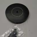 Solar Fountain, 1.5W Solar Bird Bath Fountains Pump Floating Solar Powered Water Fountain with 6 Nozzles and Fixer, Solar Fountain for Bird Bath, Outdoors, Garden, Pond, Pool, Black