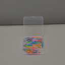 Patelai 100 Pieces Braces Brush for Cleaner Interdental Brush Toothpick Dental Tooth Flossing Head Oral Dental Hygiene Flosser Toothpick Cleaners Tooth Tool(Bright Colors,Multiple Sizes)