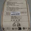 Prite Makeup Bag, Large Capacity Portable Travel Cosmetic Bag, Waterproof Makeup Organizer for Women with Handle and Divider (001 Beige)