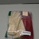 4Pcs Touchscreen Gloves Winter Headbands for Women, Touch Screen Winter Gloves Ear Warmers for Cold Weather Running (Red Beige)