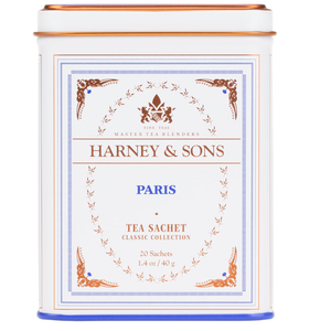 Harney & Sons Classic Paris Black Tea, 20 Sachets in Tin