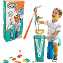 Kids Toddler Golf Set, Upgraded Kids Golf Cart, Unique Metal Golf Club Design, Indoor and Outdoor Golf Toys Sports Gift for Boys and Girls Aged 3-8 Years Old