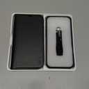 TUCCH 2-in-1 Detachable Wallet Case for iPhone 17 Pro Max (6.9") 2025, Wireless Charging | RFID Blocking 4 Card Holder | Wrist Strap | Kickstand | Magnetic | PU Leather | Protective Flip Cover | Black