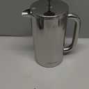 French Press 34 oz, Full Stainless Steel French Press Coffee Maker 4 Cups, Upgrated Double-Walled Insulated French Coffee Presses, Food Grade Good for Kitchen Camping, Dishwasher Safe 2 More Filters