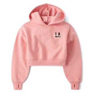 The Children's Place,Girls,Active Long Sleeve Hooded Sweatshirt,Pink Kiss,X-Large, 14