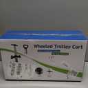 Backpack Trolley with Wheels, 6-Wheels Rolling Dolly Cart for Backpack, Luggage, Travel Hand Truck