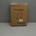 Clear Acrylic Display Case, Stackable Plastic Storage Bins with Magnetic Attraction Lid, Showcase for Cosmetic, Large Figures Collectibles, X-Large