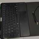 Harvopu Compatible for iPad 11th 10th Generation Case with Keyboard, Folio Cover with Pencil Holder, Multi-Touch Trackpad, 7 Color Backlit, Detachable Keyboard for iPad (A16) 11th/10th Gen (Black)