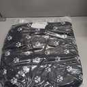 Cat House for Outdoor Cats in Winter, Feral Cat Shelter, Cat House Thickened Weatherproof Foldable, Stray Cats Shelter Rainproof and Sunscreen Oxford (Black, L)