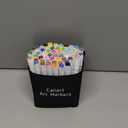 Caliart Alcohol Based Markers, 52 Colors Art Marker Set Fine & Chisel Dual Tip, Permanent Colored Pens for Adults Artists Coloring Book Illustration Sketch Lettering Drawing Cards Planner (52 Count (Pack of 1))